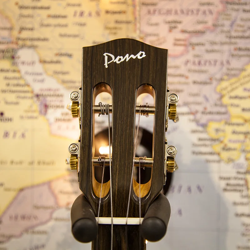 Pono MTSH(C)-PC Mahogany / Cedar Tenor Pro Classic Ukulele — World